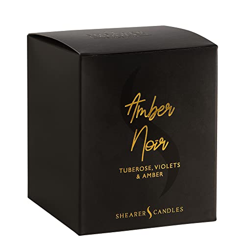 Shearer Candles Amber Noir Scented Gift Candle In Box, Black/Gold, 96 X 81 Mm #TOP2