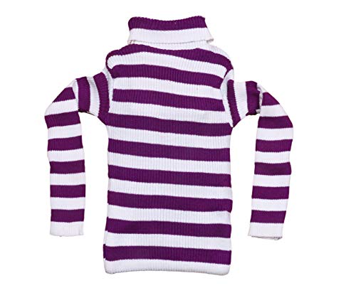 Image of IndiWeaves Boys Wollen Warm High Neck Full Sleeves T-Shirt /Inner /Skivvy for Winter Pack of 3(10110-151720-IW-P3-30 Sky Blue /Red /Purple 9-11 Years)