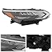 LNUJIUN Headlight Assembly for Nissan Sentra SR 2024-2025 LED Headlight Models (Not for Halogen) Passenger Side Headlamp Assembly Direct Replacement (Right)