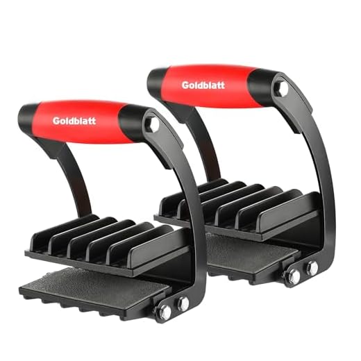 Goldblatt 2 Pack Panel Carrier, Plywood Lifting Tool, Drywall Carrying Tool - Plywood Carriers Tool for Wood, Synthetic Cement Board - Clamping Thickness up to 3/4 inch