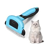 【Multifuncional】cepillo perro pelo largo, este peine para mascotas es ideal para cuidar el pelaje de la mascota y al mismo tiempo promover la circulación sanguínea al cepillar y garantizar un pelaje más saludable。