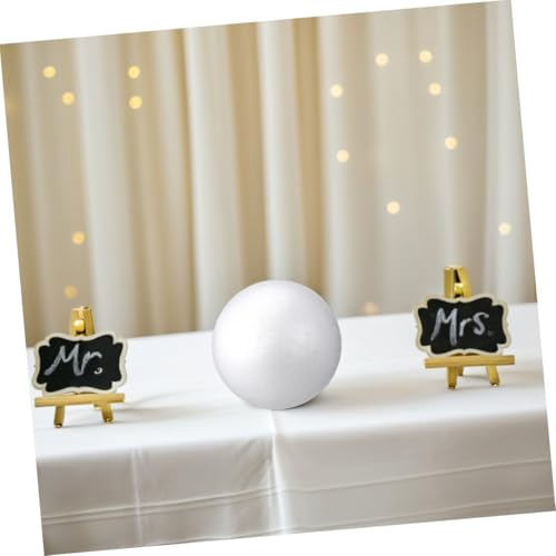 Boules en mousse ronde blanche POPETPOP support suspension accessoires vitrine - 7