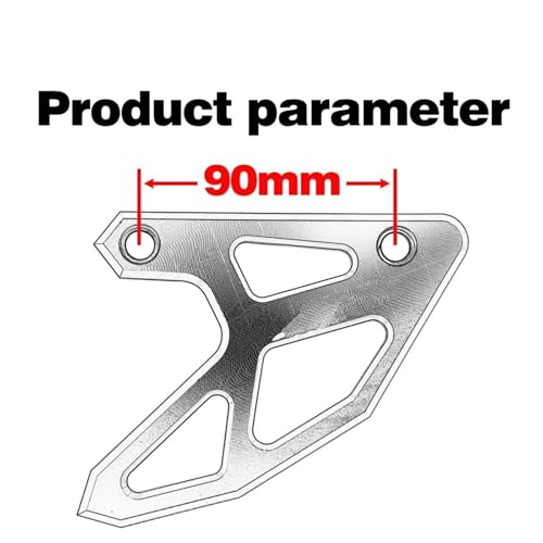 Protection disque frein Suzuki RMZ 450 rigide抗衝撃 plastique