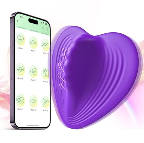 Portable Vibrating Massager-Clitioral Sucker Remote Control Relaxes Muscles 9 Modes Vibratoar Toy Couples APP-for Body and Back Foot Silent Personal for Sports Massage Adult Tools Relaxation (Purple)