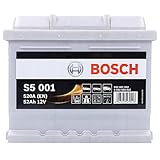 Bosch S5001 Batería de coche 52A/h 520A tecnología de plomo-ácido para vehículos sin sistema Start y Stop