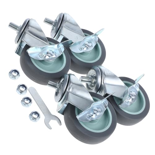 Roulettes de meubles pivotantes 360° en inox pour réorganiser votre salon