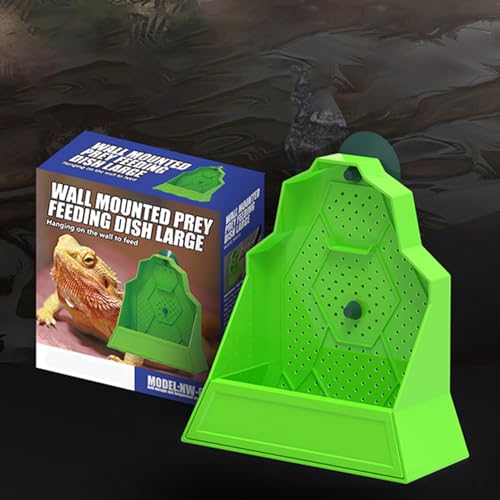 Mangeoire à caméléon | Gamelle pour reptiles | Accessoires de réservoir, bol de chasse anti-évasion pour caméléon, grenouille, serpent, araignée, amphibien, tortue, gecko – vue 3