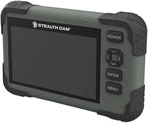 Stealth Cam SD Card Reader/Photo & HD Video 1080P Viewer | Durable Water-Resistant Housing | 4.3" Color LCD Screen | Wrist Lanyard asin的图片