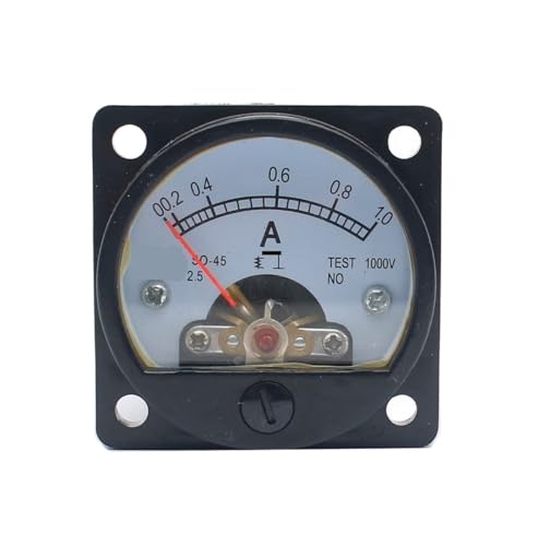 Ampèremètre 15A testeur de courant SO-45 pointeur analogique DH-45DC de panneau