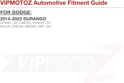 Miniatura 7 de VIPMOTOZ Luz LED completa para placa de matrícula 2014-2022 compatible con Dodge Durango, 6000 K blanco diamante, juego de 2 piezas de repuesto de