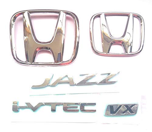 CAR Badge Emblem Monogram/Logo/Decals/Wraps/Sticker / 3D for Honda Jazz ivtec VX Model Full Kit-image-40