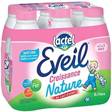 Lactel Eveil Croissance Au Lait Entier 6 X 1 L Lot De 6 Amazon Fr Epicerie