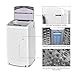 Giantex Full-Automatic Washing Machine Portable Compact 1.34 Cu.ft Laundry Washer Spin with Drain Pump, 10 programs 8 Water Level Selections with LED Display 12 Lbs Capacity