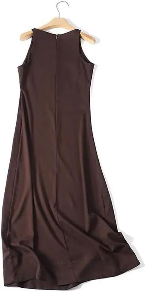 Women Sleeveless Party Casual Dresses Daily Slim Fit Dress