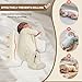 MKXPWMKS Baby Side Sleeper Weddge Adjustable Soft and Breathable Pillow