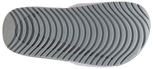 Image of Nike Unisex-Kid's Kawa Slide (GS /PS) Sandal, iced Lilac /White-Particle Grey, 11C Child US Little Kid
