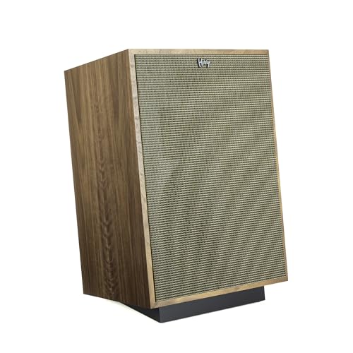 Image of Klipsch Heresy IV Heritage Premium Floorstanding Horn-Loaded Speakers in American Walnut - Pair