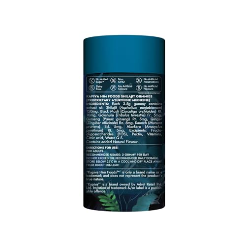 Kapiva Shilajit Plus 60 Gummies - Improves Strength, Stamina and Immunity. - Image 4