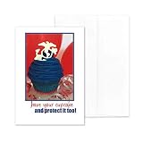 2MyHero - US Marine Corps - Military Happy Birthday Greeting Card With Envelope - 5" x 7" - Marine P