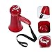 KESYOO Loudspeaker Portable Adults Bullhorn Megaphone Speakers Amplifier Volume Party Mini Megaphone Mini Small Cheer Megaphone Horn Speaker Megaphone Cheer Bull Horn Plastic Red