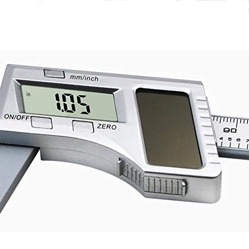 Gnlian Yf-Chen Digital Caliper 0-150Mm Solar Power Electronic Precision Digital Vernier Calipers Ruler Pachymeter Micrometer Measuring Tools Gauge Measuring Tool #TOP3