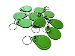 YARONGTECH – rfid 1k tag 13.56MHz Access Control Grün fob 10 Stück
