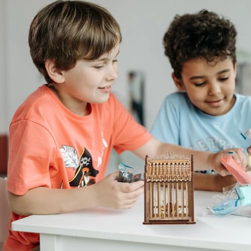 Image of Mipcase 2 Pack Grasshopper Cage 4.33X2.95X5.51 Inch Portable Plastic Cricket Cage for Kids Nature Exploration Insect Observation Holder