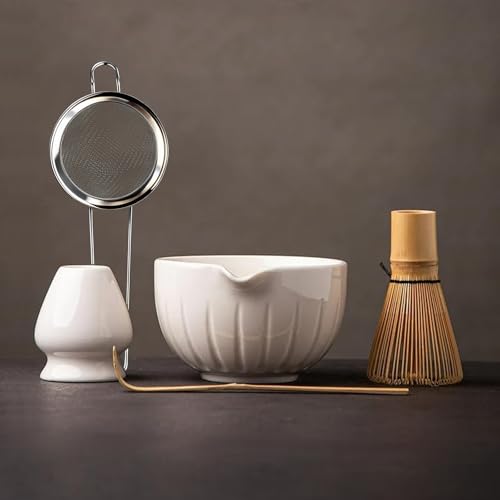TANG PIN Matcha Set - Match Bowl and Whisk, 15 OZ Matcha Whisk Set