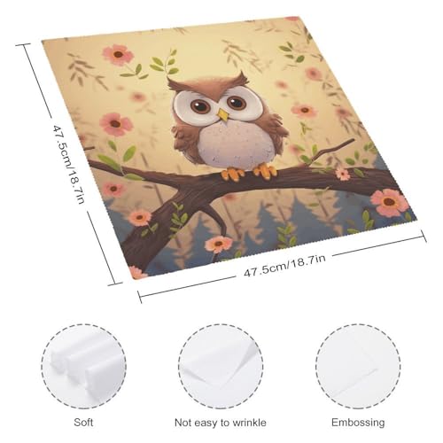 Serviettes de table en tissu pour éviter le papier jetable - 3