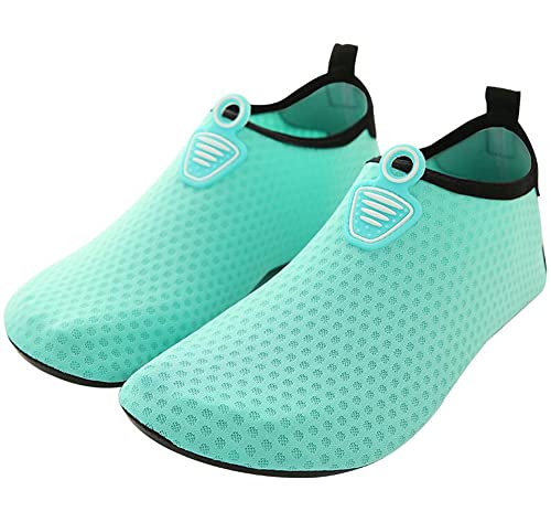 RYZGOJV Sand Socks for Beach Soccer Water Socks Shoes Anti Slip Wetsuit Boots Swim Socks for Man Sports Outdoor-All Green