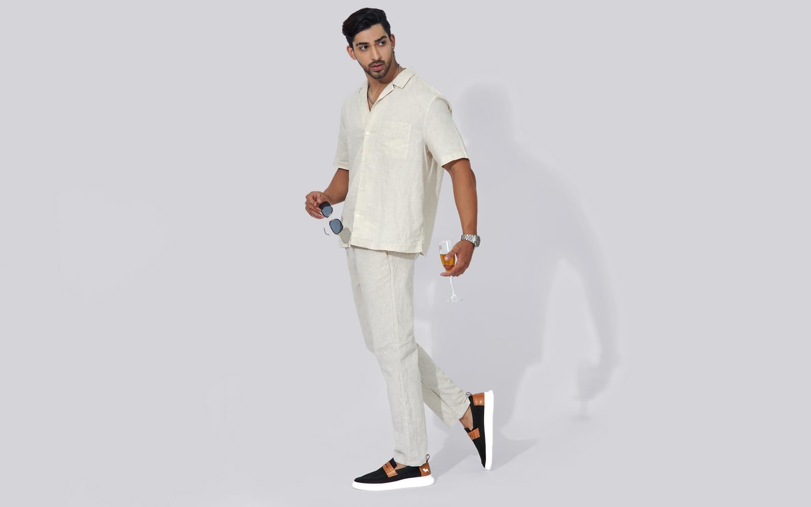 Neeman's The Brunch Loafers for Men | Comfortable, Flexible & Breathable Knitted upper and faux leather
