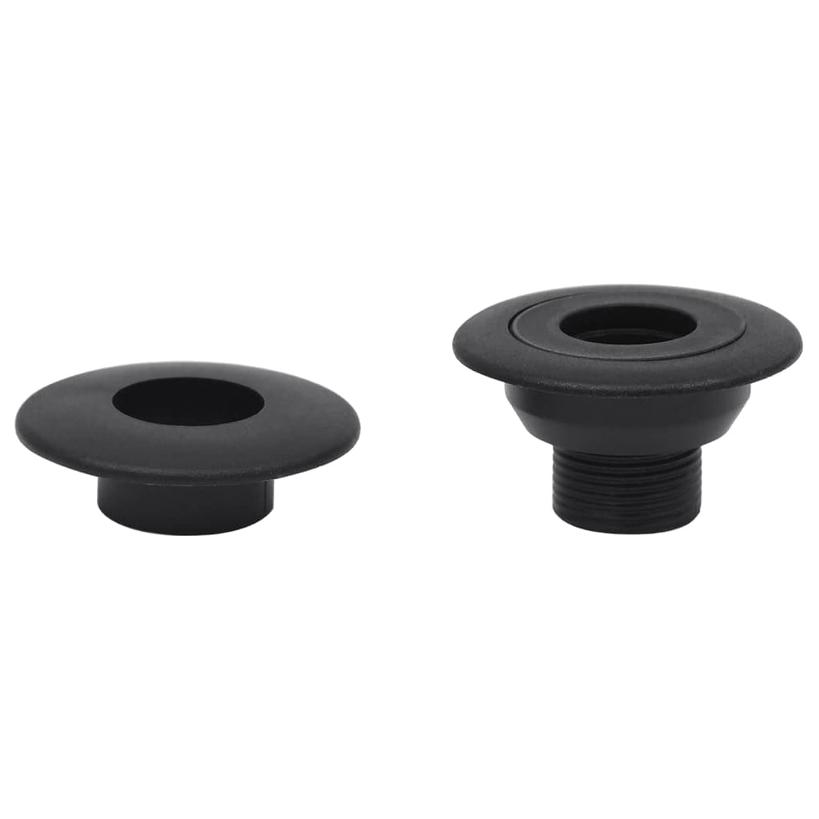 VidaXL 16 Cuscinetti Per Aste Calcio Balilla – 15,9/16 Mm, Ricambi In ABS, Colore Nero - 4