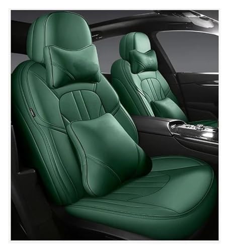 Housses de siège auto luxe en cuir vert pour Kia Sportage 2011-2015