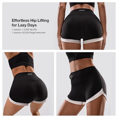 Image of JOVS Toning Shorts for Hip Shaping & Pelvic Floor Muscle Lifting, F Size, Black