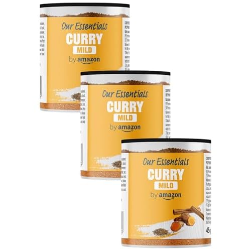 by Amazon Curry, 45g (Packung mit 3)
