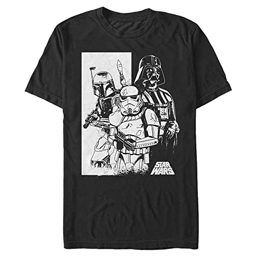 T-shirt Star Wars Homme anti-déformation en coton respirant