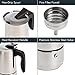 Primula Stainless Steel Stovetop Espresso Coffee Maker, 4-Cup, 3.5