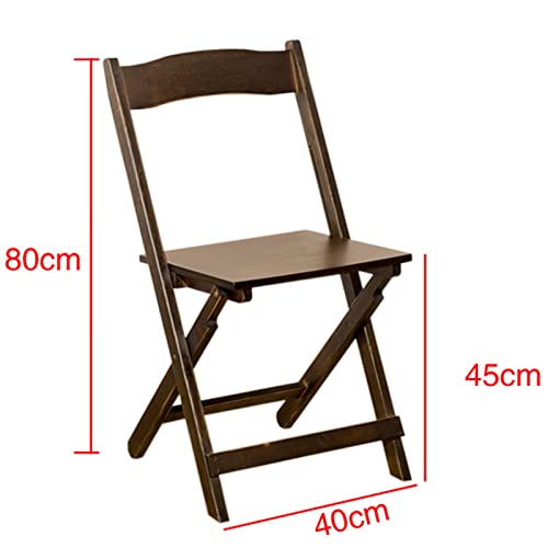 Chaise de salle à manger pliante compacte pour petits espaces et salons étroits - 7
