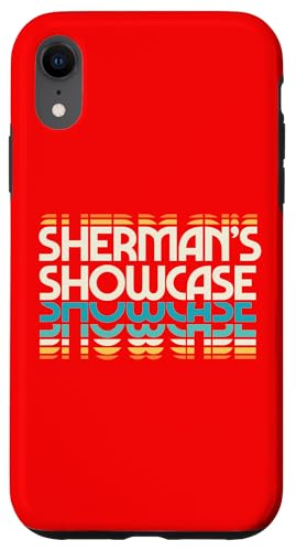 Coque iPhone XR Logo Sherman's Showcase finition premium et design épuré