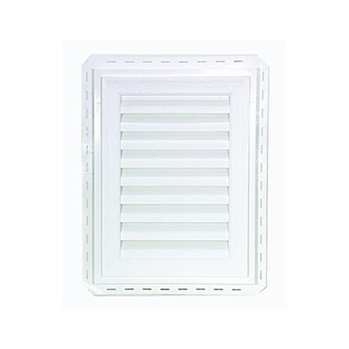 Alcoa Home Exteriors RECTGV1824 PW 18'' x 24'' Rectangular Gable Vent