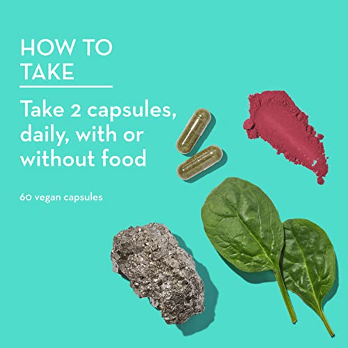 Hum Daily Cleanse - Acne Reducing Chlorella + Spirulina - Natural Digestive Cleanse With Green Algae, Detoxing Herbs & Minerals - Daily Detox Supplement (60 Capsules) #TOP4