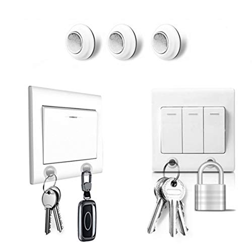 Turbobm Estante Organizador de Llaves de 3 Piezas, Autoadhesivo, Adhes