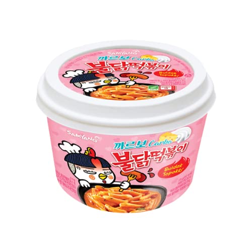 Samyang Nut Free Hot Chicken Carbonara Topokki 179 gramsPouch