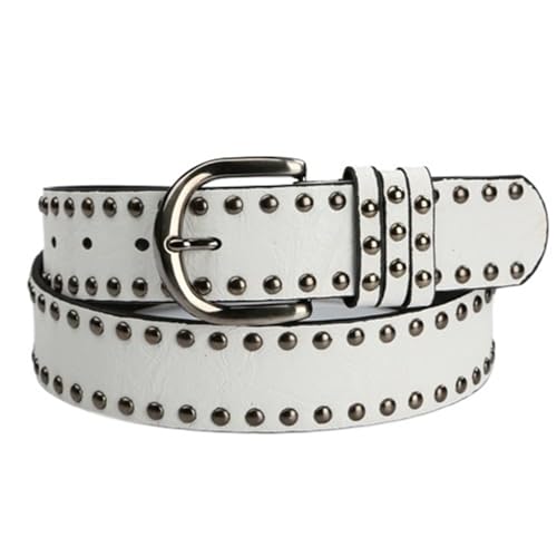 Women's Decorative Belt Women's Belt All-match PU Leather Alloy Pin Buckle Solid Color Personality BlueBelt Female