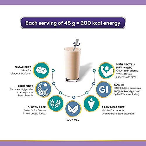 Image of Nutritional Formula Help Enhance Health Nutrition Drink (3X400 G Vanillla Flavored)