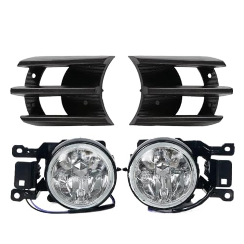 Feux anti-brouillard avec grille de protection antichoc pour pare-chocs Shogun Sport