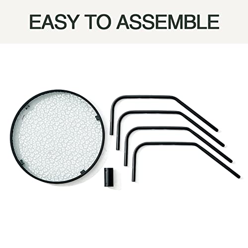 Dulce Domi 3 Piece Outdoor Furniture, 2 Swivel Patio Chairs W/Breathable Textilene & 1 Patio Table W/Tempered Water Wave Glass, Rust-Free Patio Table & Porch Chairs Supporting Up To 268 Lbs #TOP6