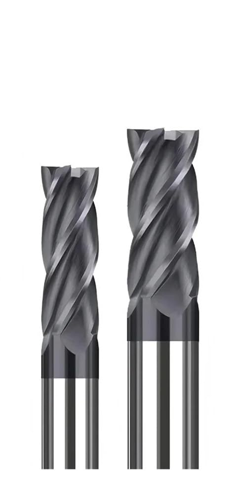 Metallschneider Legierung Hartmetall-Schaftfräser HRC60 4 Flöten 4 mm bis 20 mm Wolframstahl Bearbeitung Fräswerkzeuge(6x15x6x50)
