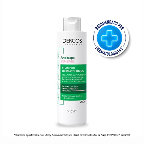 Vichy Dercos Shampoo Anticaspa Sensível 200ml