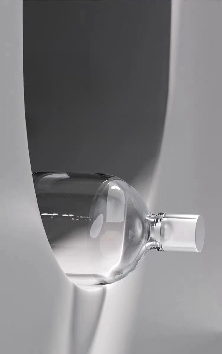 Amazon｜空き瓶 丸いボトル 500ml 無鉛ガラス瓶 保存瓶 ワインボトル